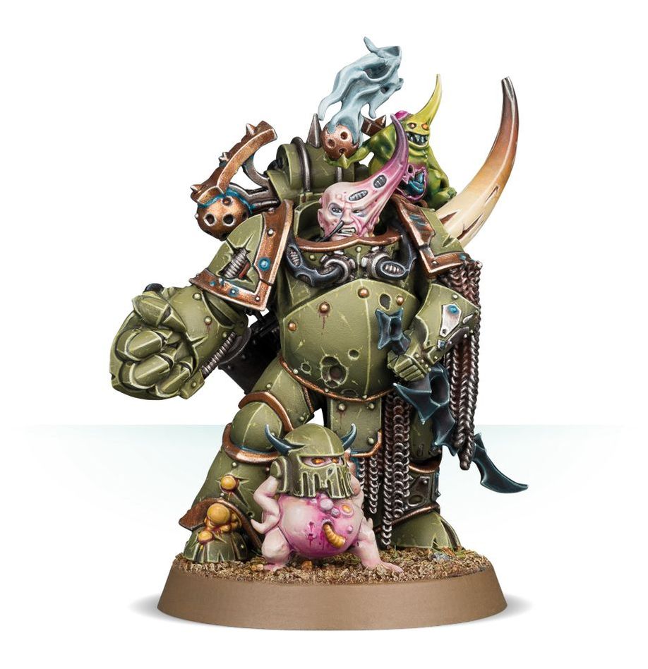 Warhammer 40k: Death Guard: Plague Marine Champion | Gear Gaming Bentonville