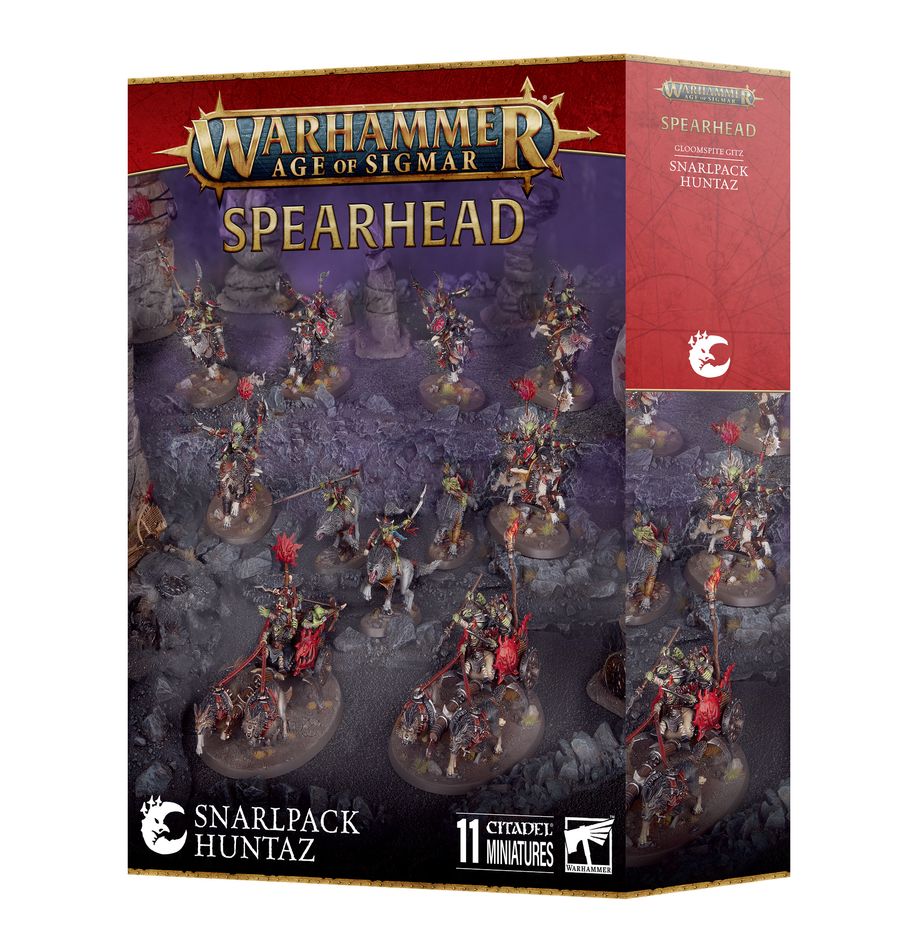 Age of Sigmar: Spearhead: Gloomspite Gitz – Snarlpack Huntaz | Gear Gaming Bentonville
