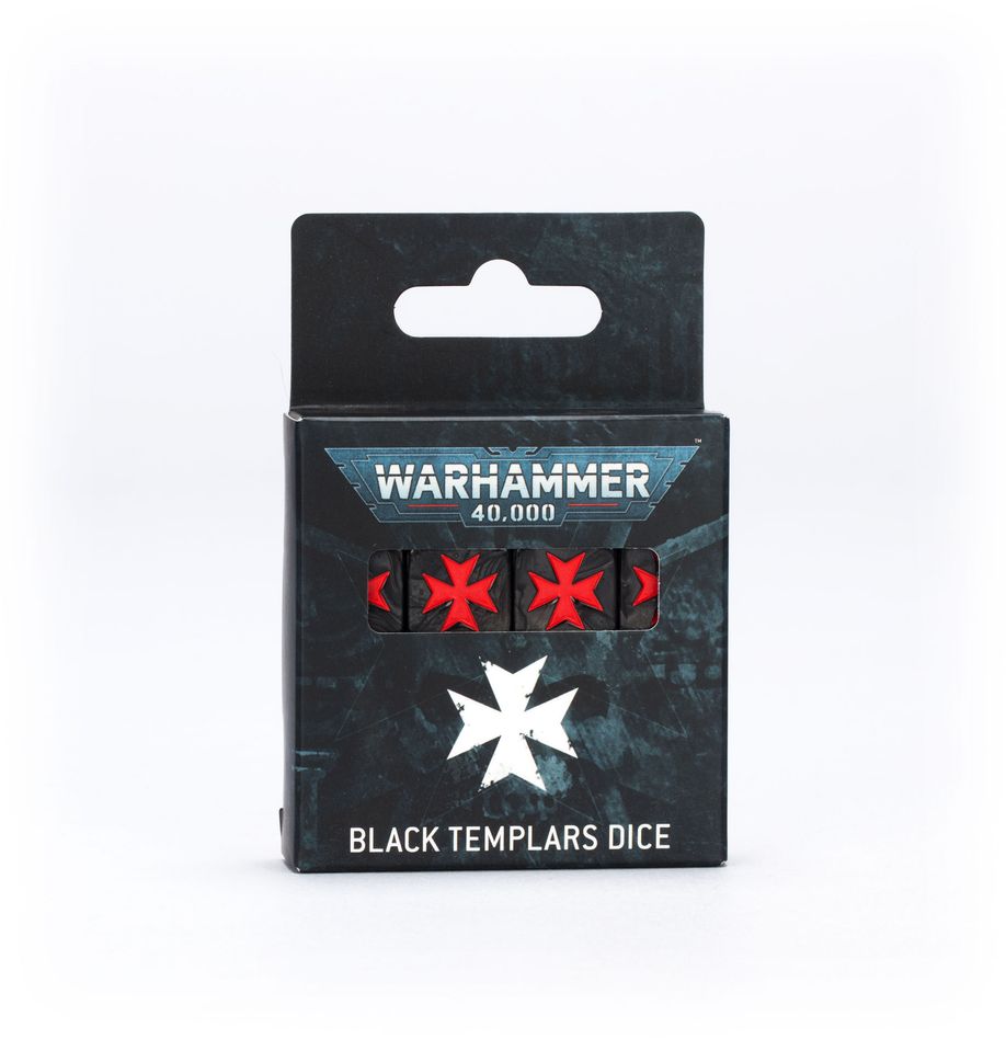 Black Templar Dice Set | Gear Gaming Bentonville