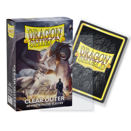 Dragon Shield Matte (100ct) Clear Outer | Gear Gaming Bentonville