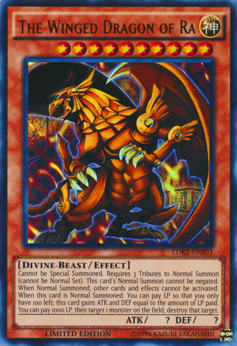 The Winged Dragon of Ra [LDK2-ENS03] Ultra Rare – Gear Gaming Bentonville