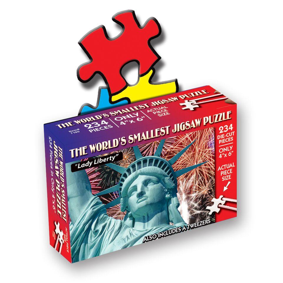 World’s Smallest Jigsaw Puzzle Lady Liberty Gear Gaming Bentonville