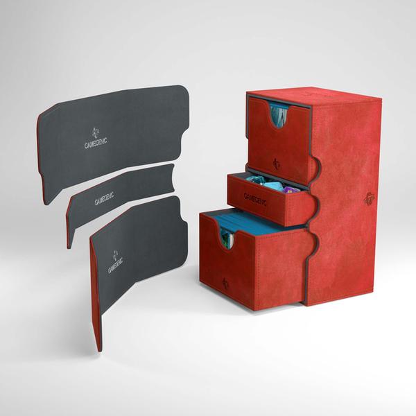 Gamegen!cs Stronghold 200+ XL Deck Box: Red | Gear Gaming Bentonville