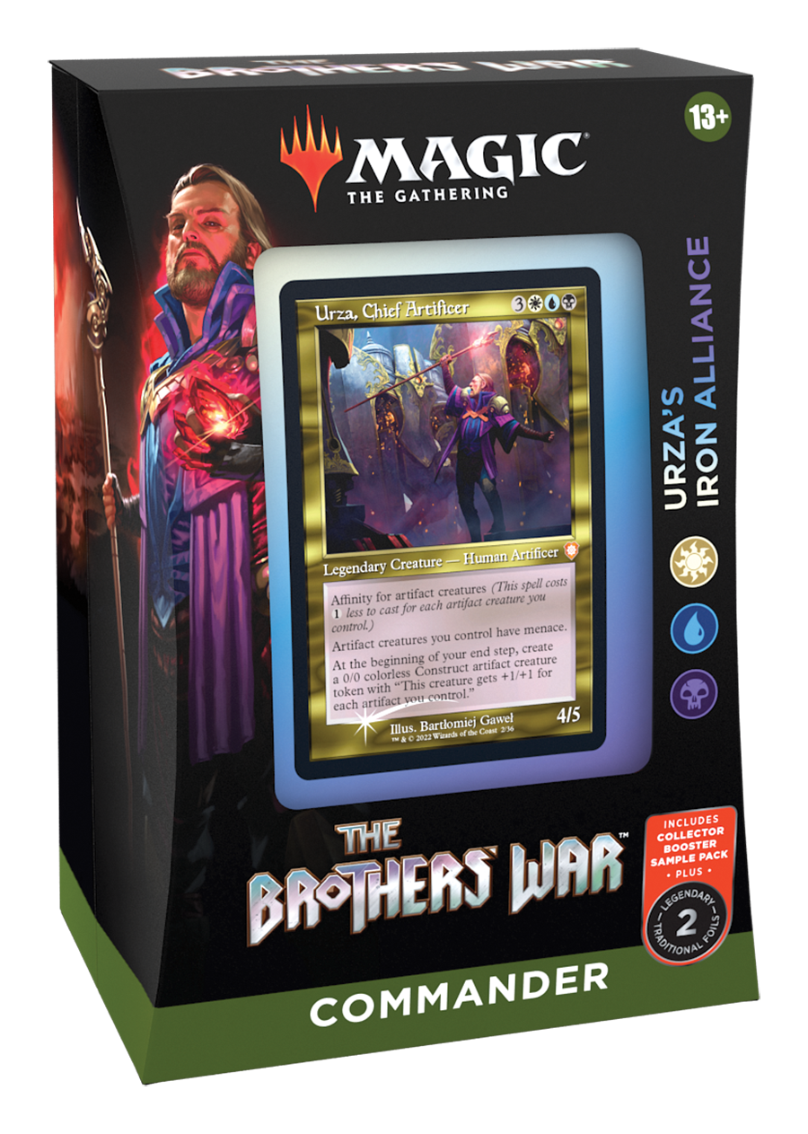 The Brothers' War - Commander Deck (Urza's Iron Alliance) | Gear Gaming Bentonville