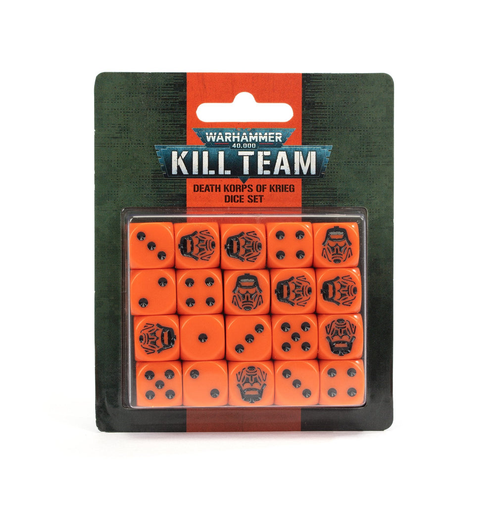 Warhammer 40,000 Kill Team Death Korps of Krieg Dice Gear Gaming