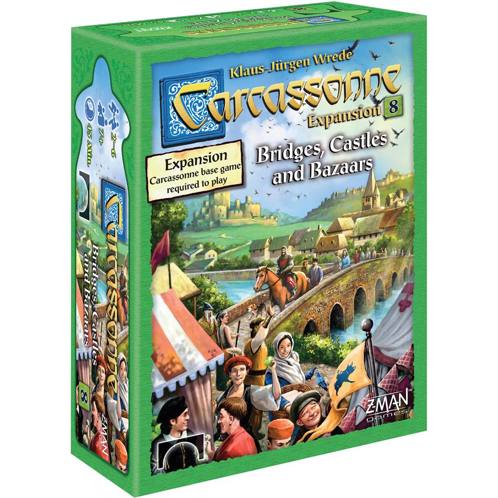 Carcassone Expansion 8:  Bridges, Castles & Bazaars | Gear Gaming Bentonville