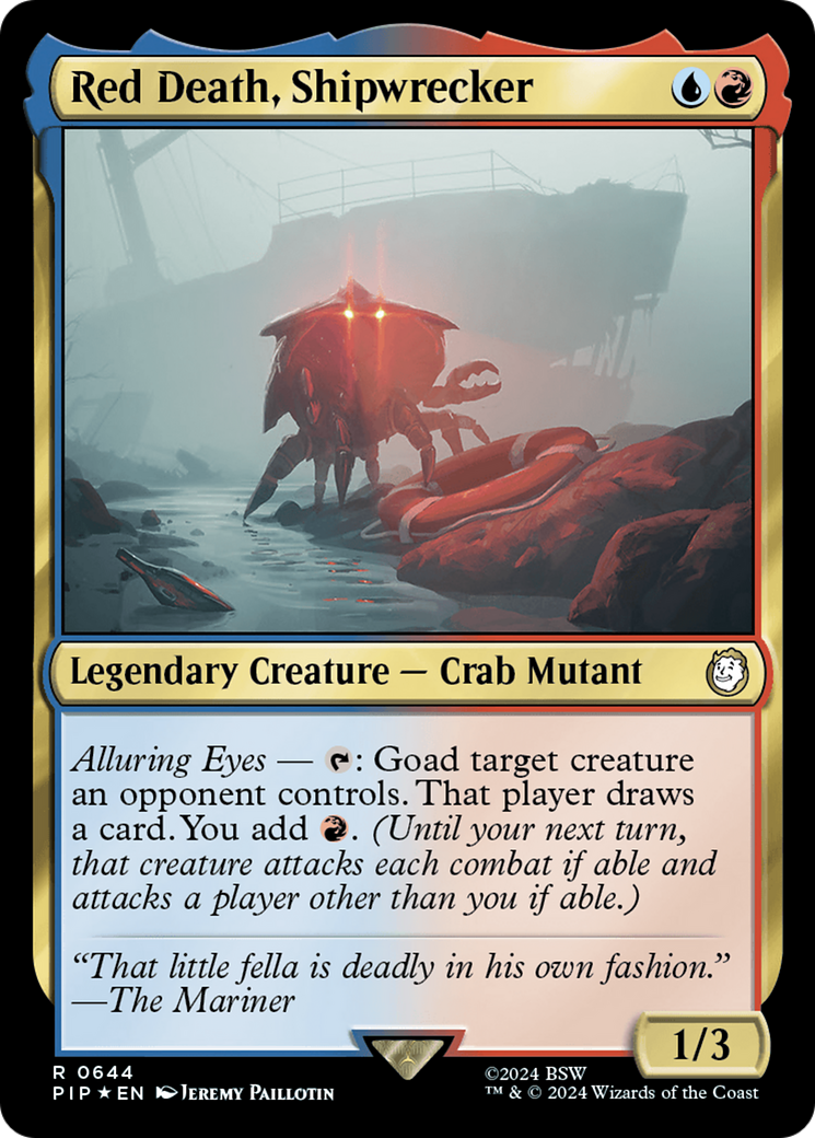 Red Death, Shipwrecker (Surge Foil) [Fallout] | Gear Gaming Bentonville