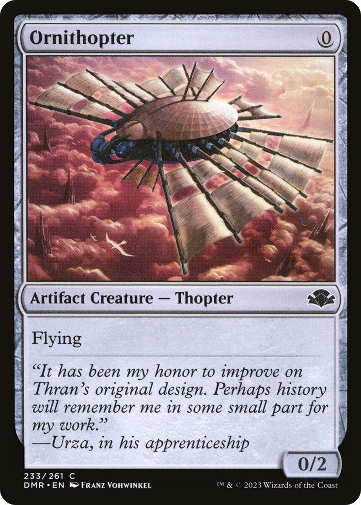 Ornithopter [Dominaria Remastered] | Gear Gaming Bentonville