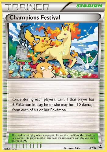 Champions Festival (XY91) (2015) [XY: Black Star Promos] | Gear Gaming Bentonville