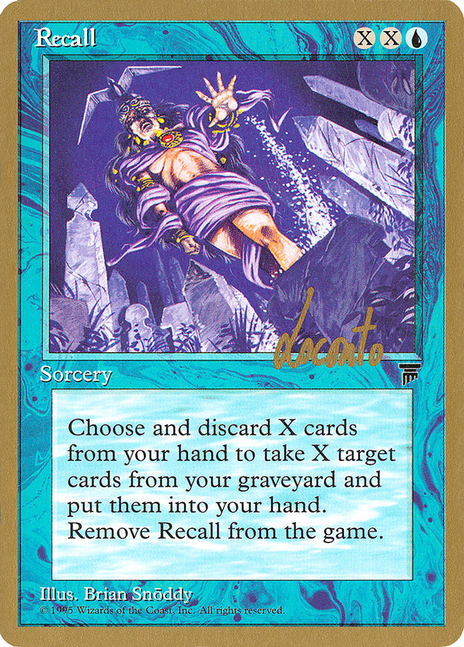 Recall (Michael Loconto) [Pro Tour Collector Set] | Gear Gaming Bentonville