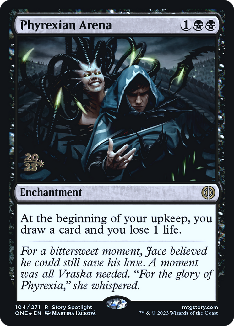 Phyrexian Arena [Phyrexia: All Will Be One Prerelease Promos] | Gear Gaming Bentonville