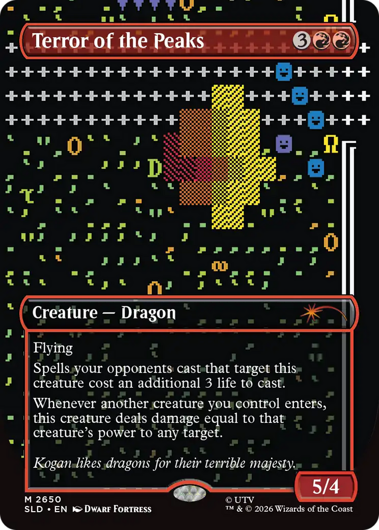 Terror of the Peaks [Secret Lair Drop Series] | Gear Gaming Bentonville