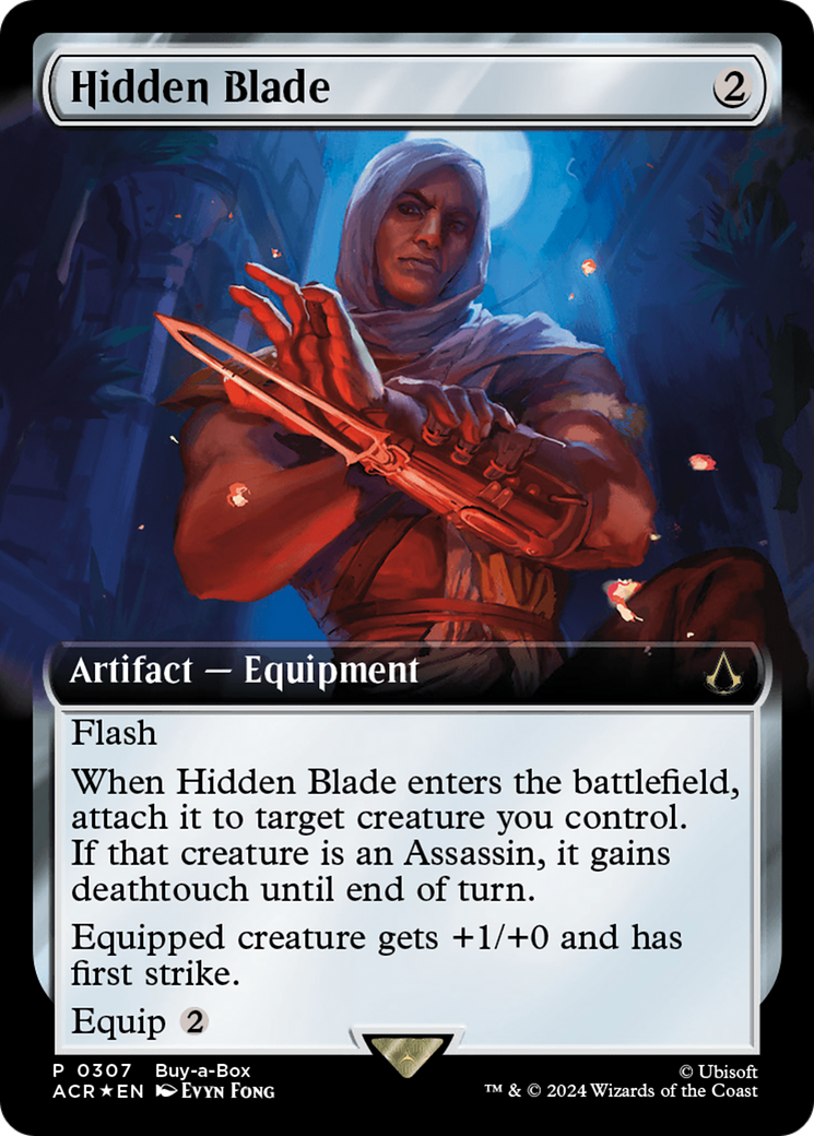 Hidden Blade (Extended Art) [Assassin's Creed Promos] | Gear Gaming Bentonville