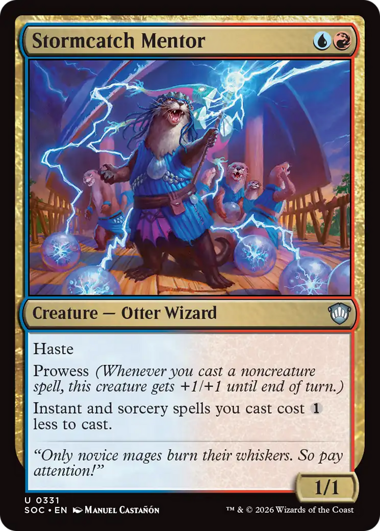 Stormcatch Mentor [Secrets of Strixhaven Commander] | Gear Gaming Bentonville