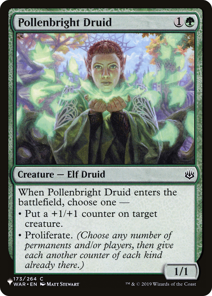 Pollenbright Druid [The List Reprints] | Gear Gaming Bentonville