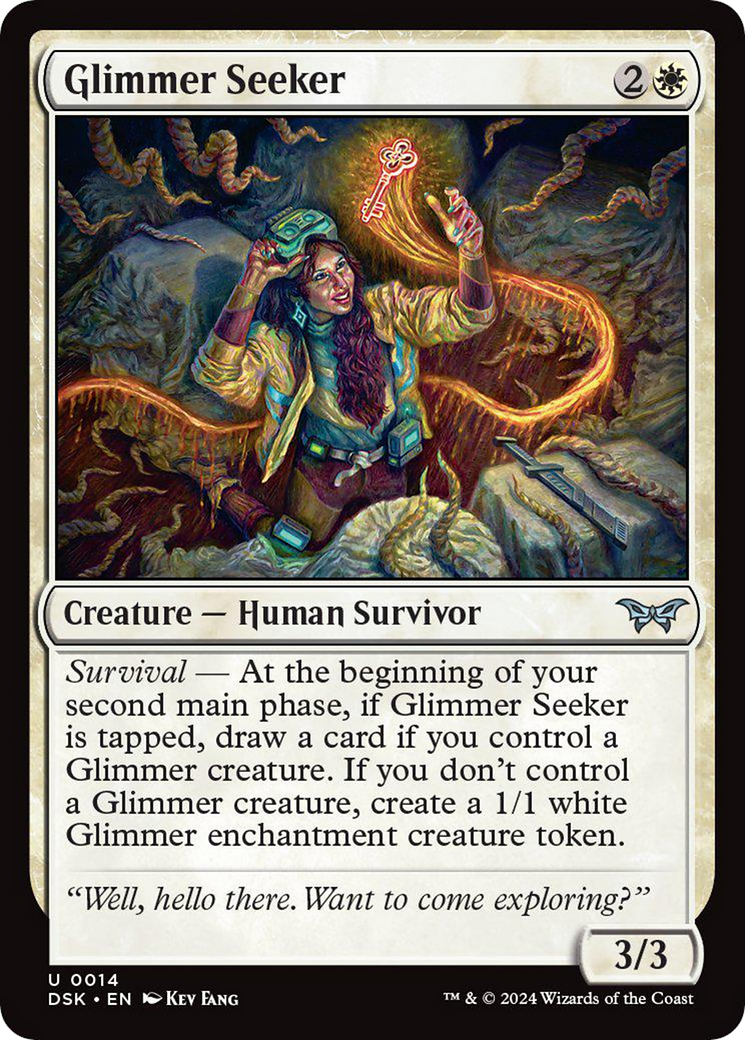 Glimmer Seeker [Duskmourn: House of Horror] | Gear Gaming Bentonville