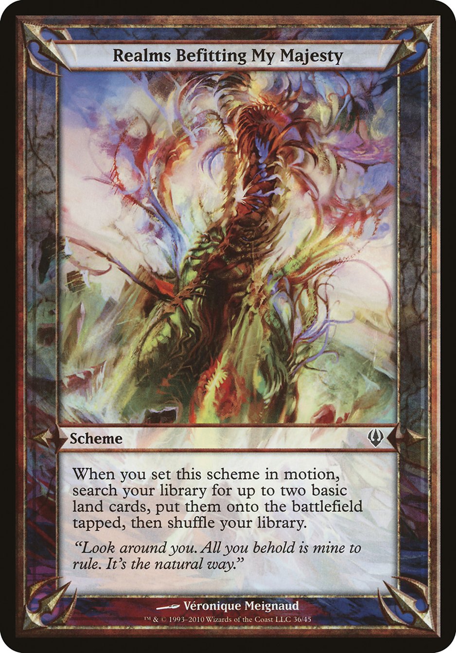 Realms Befitting My Majesty (Schemes) [Archenemy Schemes] | Gear Gaming Bentonville