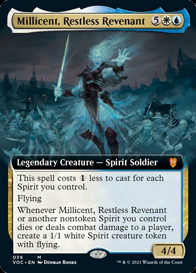 Millicent, Restless Revenant (Extended Art) [Innistrad: Crimson Vow Commander] | Gear Gaming Bentonville