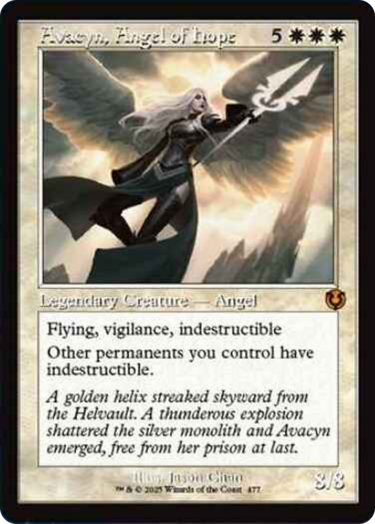 Avacyn, Angel of Hope (Retro Frame) [Innistrad Remastered] | Gear Gaming Bentonville