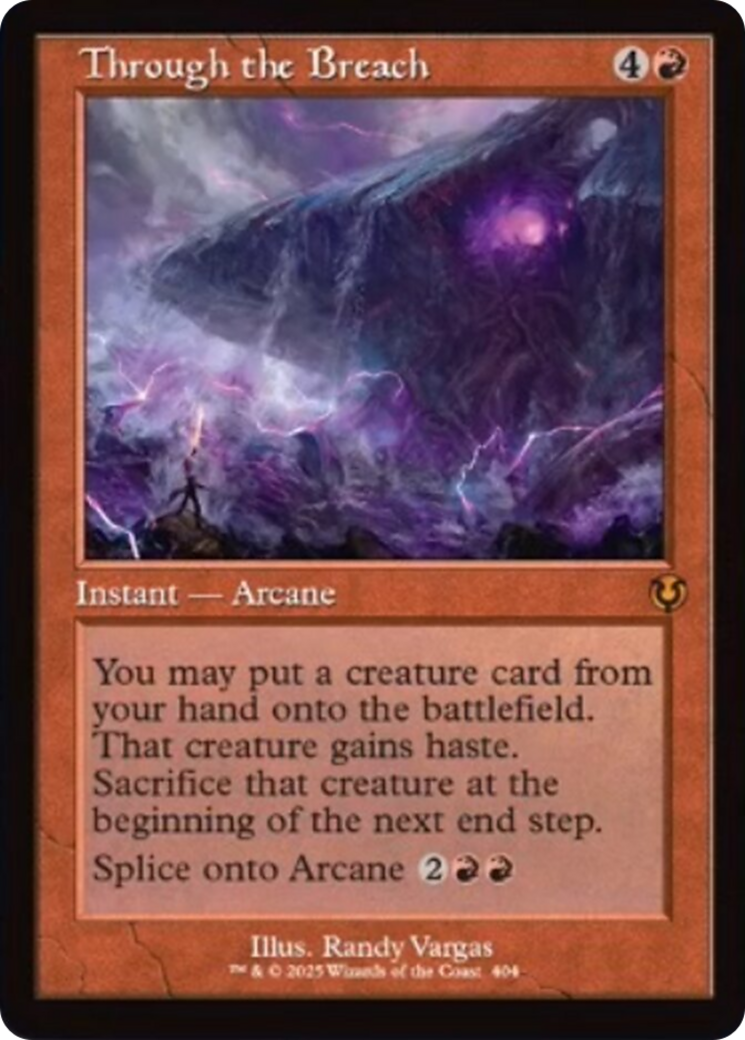 Through the Breach (Retro Frame) [Innistrad Remastered] | Gear Gaming Bentonville