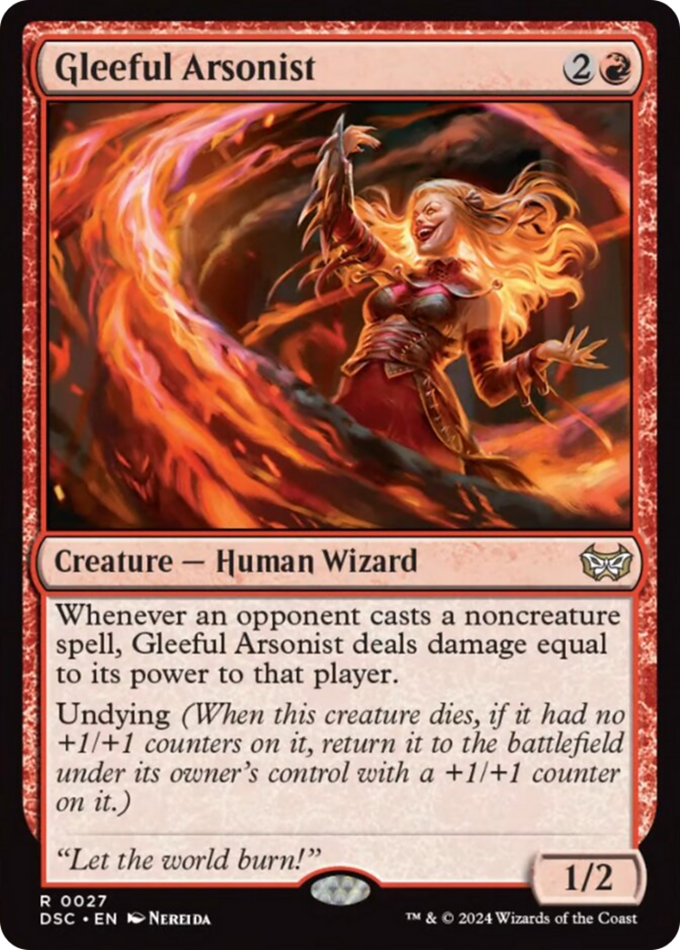 Gleeful Arsonist [Duskmourn: House of Horror Commander] | Gear Gaming Bentonville