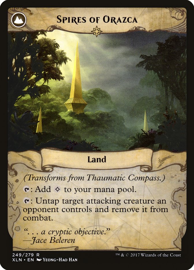 Thaumatic Compass // Spires of Orazca [Ixalan] | Gear Gaming Bentonville
