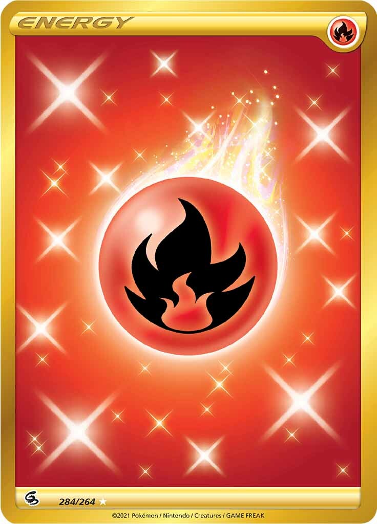 Fire Energy (284/264) [Sword & Shield: Fusion Strike] | Gear Gaming Bentonville