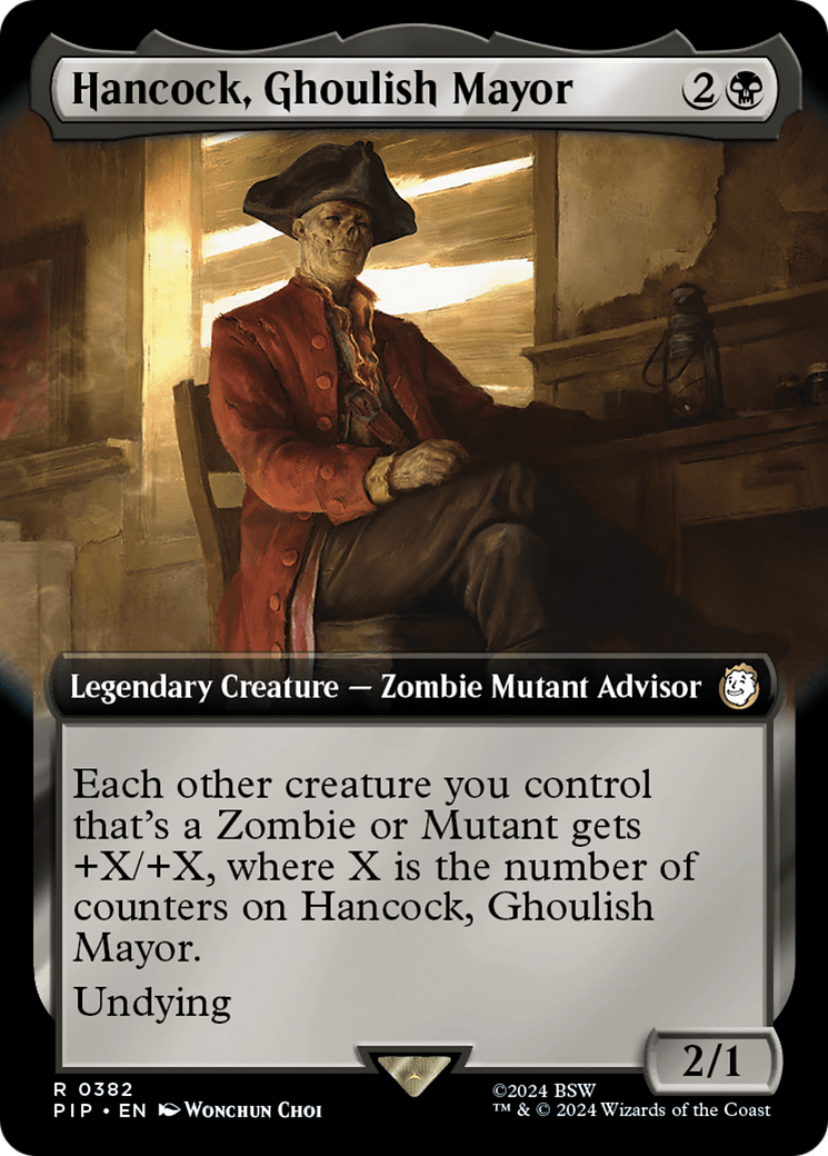 Hancock, Ghoulish Mayor (Extended Art) [Fallout] | Gear Gaming Bentonville