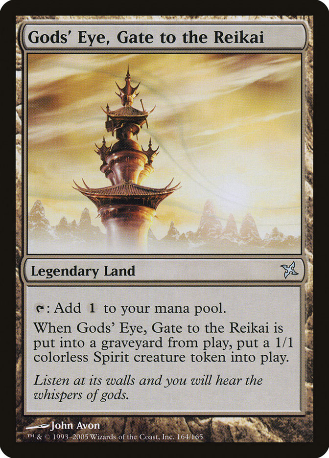 Gods' Eye, Gate to the Reikai [Betrayers of Kamigawa] | Gear Gaming Bentonville