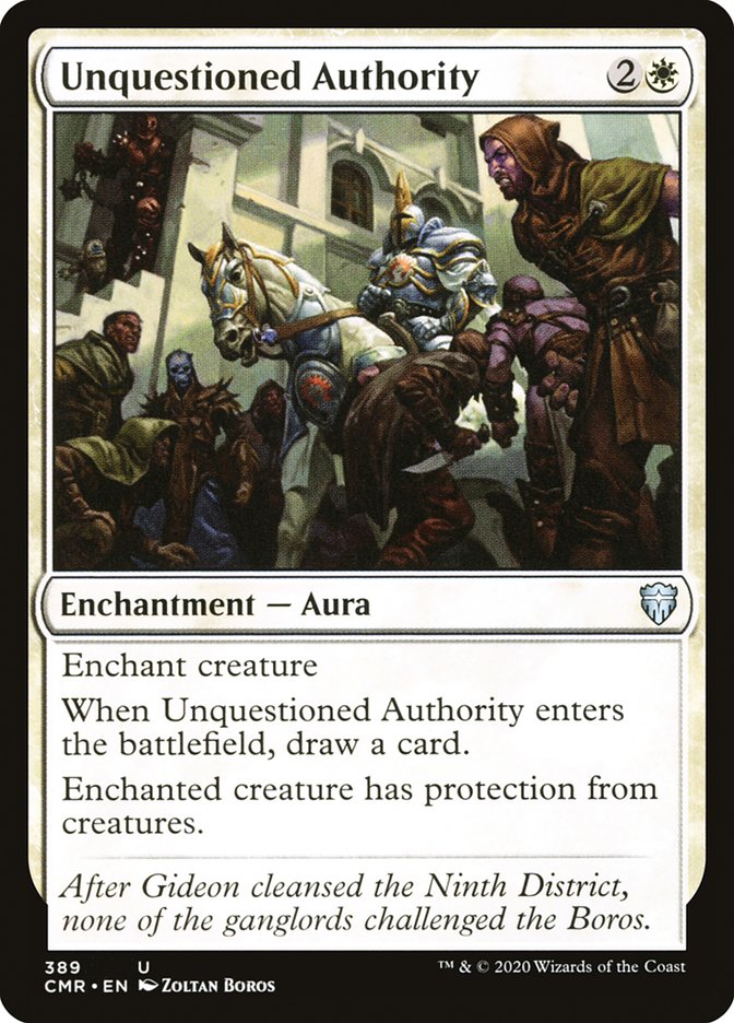 Unquestioned Authority [Commander Legends] | Gear Gaming Bentonville