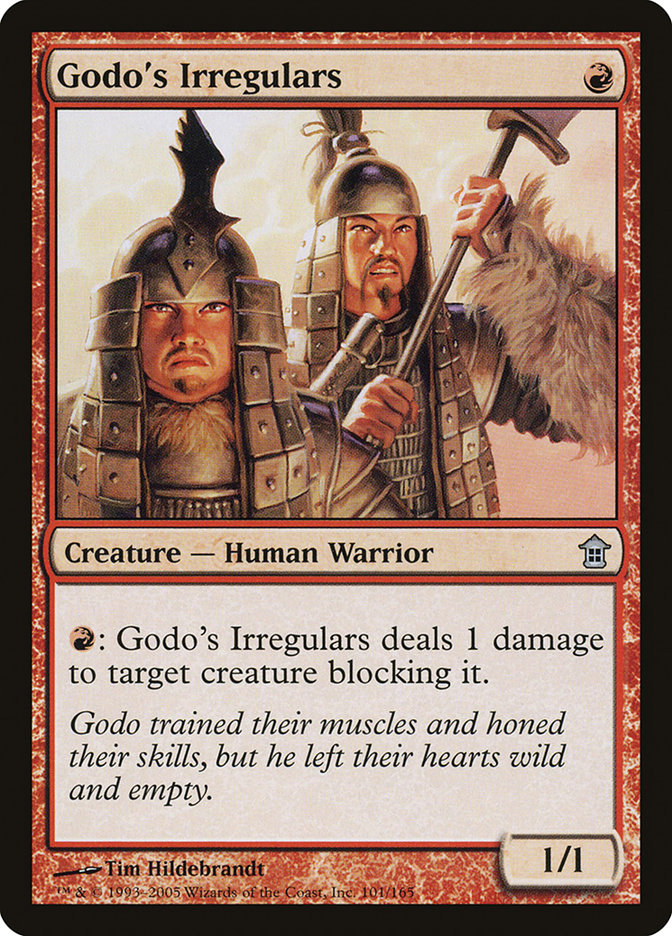 Godo's Irregulars [Saviors of Kamigawa] | Gear Gaming Bentonville