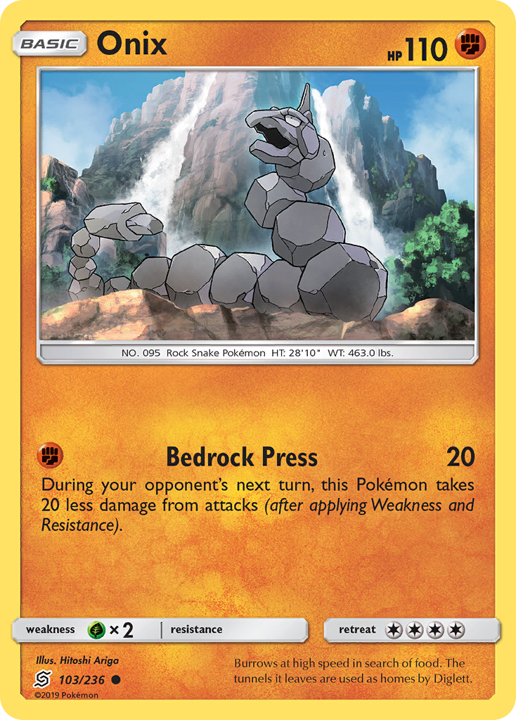 Onix (103/236) [Sun & Moon: Unified Minds] | Gear Gaming Bentonville
