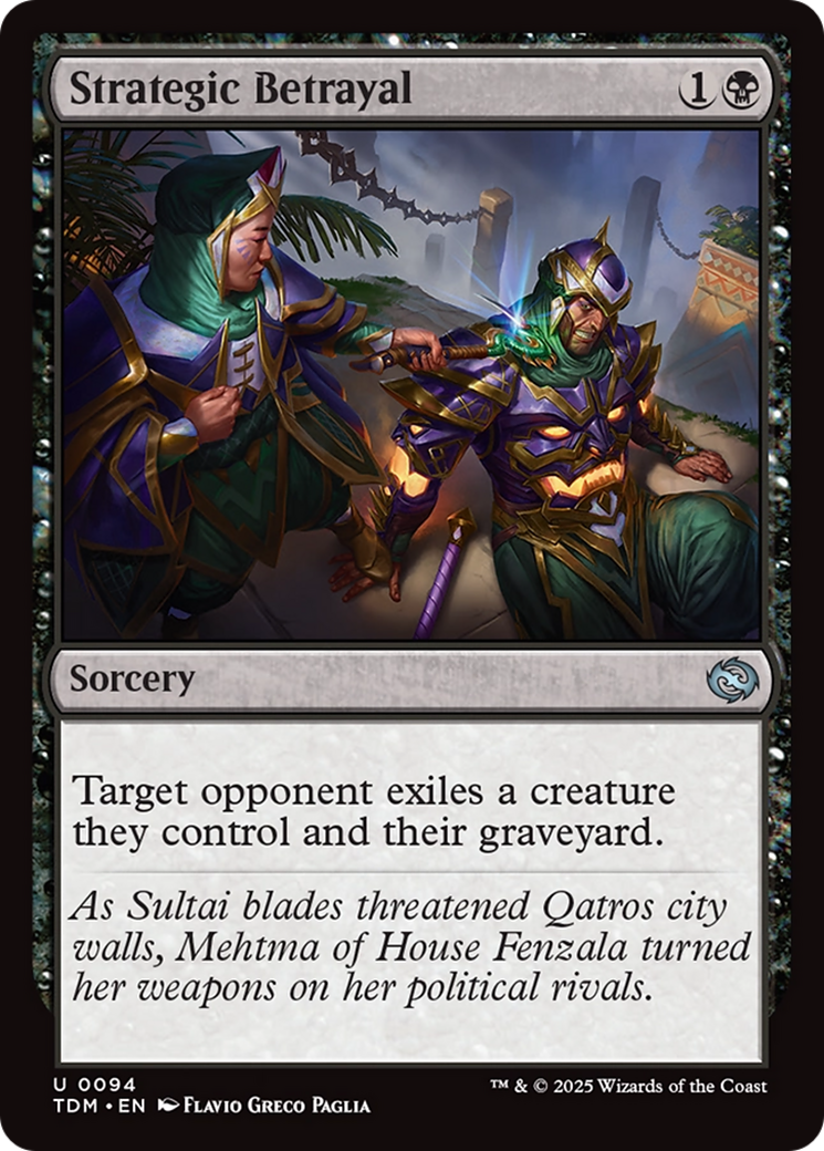 Strategic Betrayal [Tarkir: Dragonstorm] | Gear Gaming Bentonville