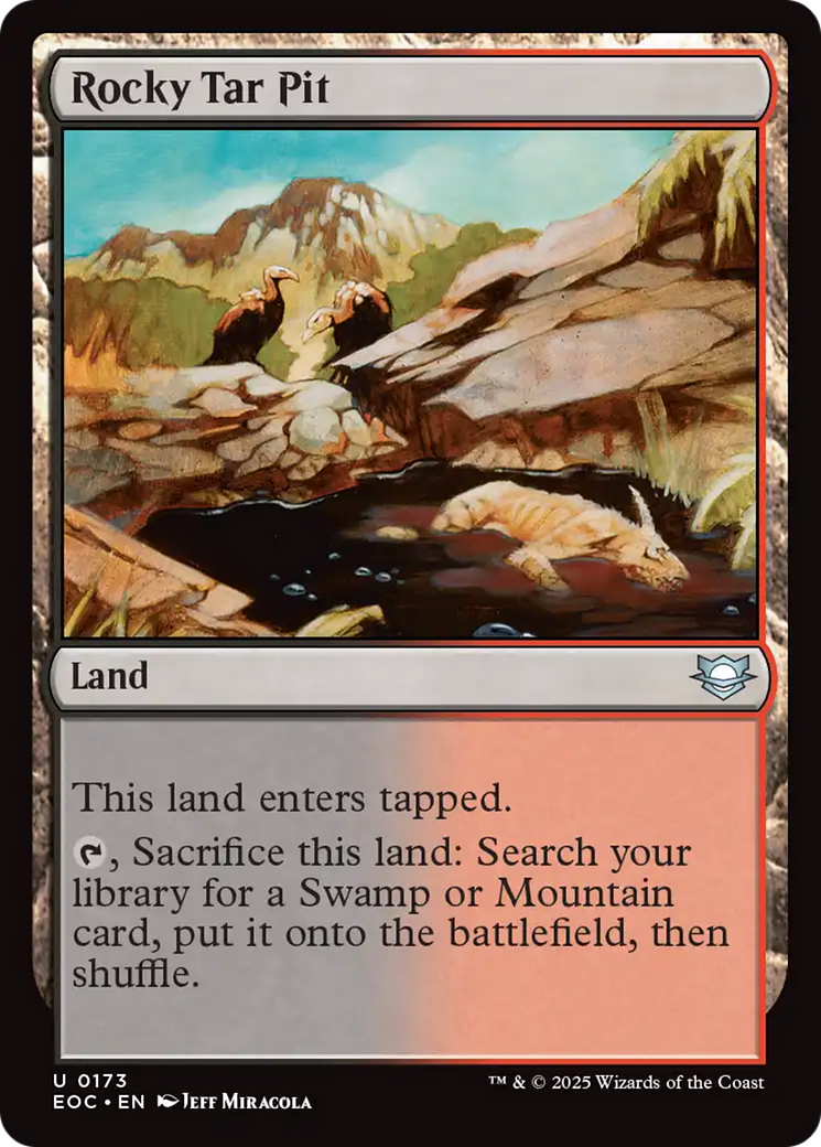 Rocky Tar Pit [Edge of Eternities Commander] | Gear Gaming Bentonville