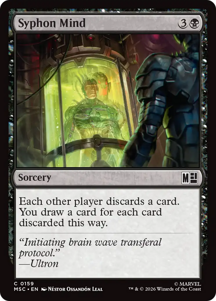 Syphon Mind (Surge Foil) [Marvel Super Heroes Commander] | Gear Gaming Bentonville