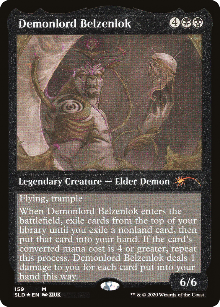 Demonlord Belzenlok (Foil Etched) [Secret Lair Drop Series] | Gear Gaming Bentonville