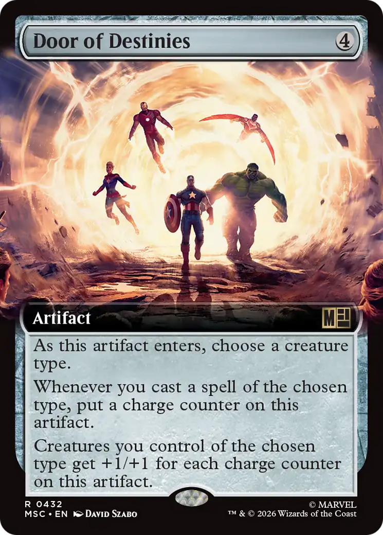 Door of Destinies (Extended Art) [Marvel Super Heroes Commander] | Gear Gaming Bentonville