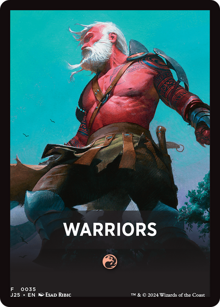 Warriors Theme Card [Foundations Jumpstart Front Cards] | Gear Gaming Bentonville