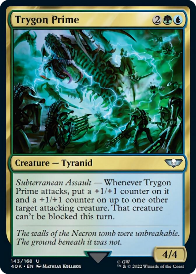 Trygon Prime (Surge Foil) [Warhammer 40,000] | Gear Gaming Bentonville
