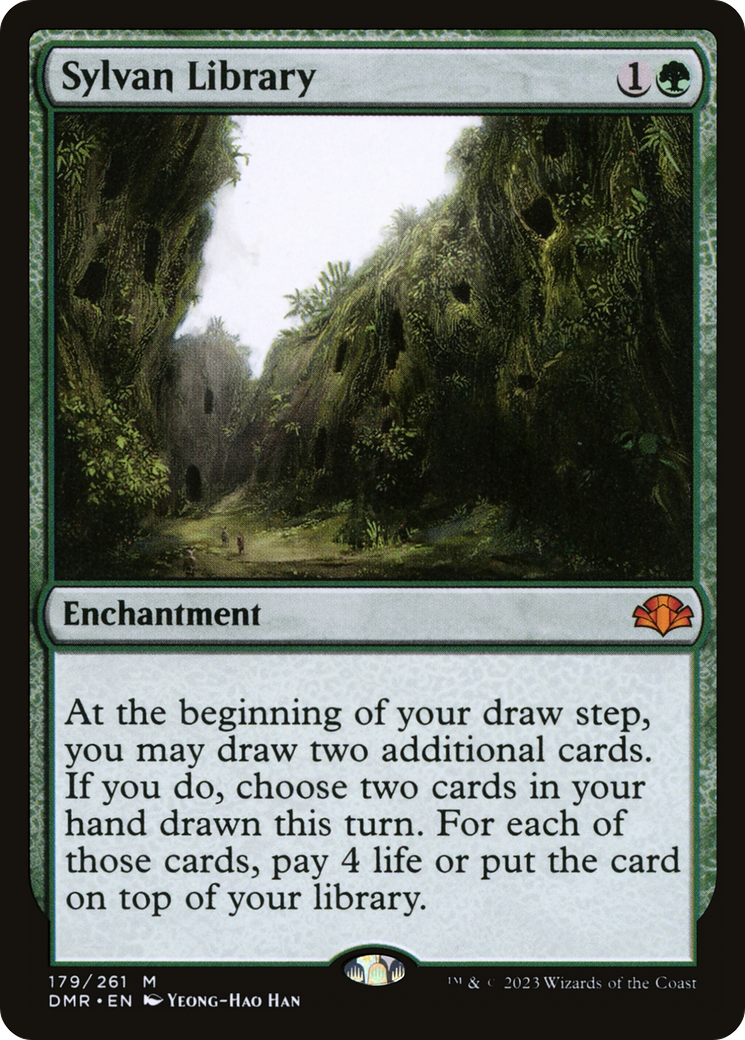 Sylvan Library [Dominaria Remastered] | Gear Gaming Bentonville
