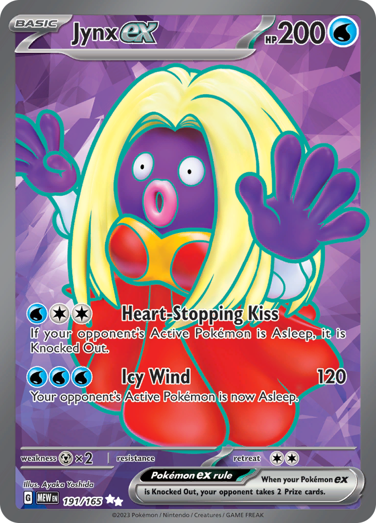 Jynx ex (191/165) [Scarlet & Violet: 151] | Gear Gaming Bentonville