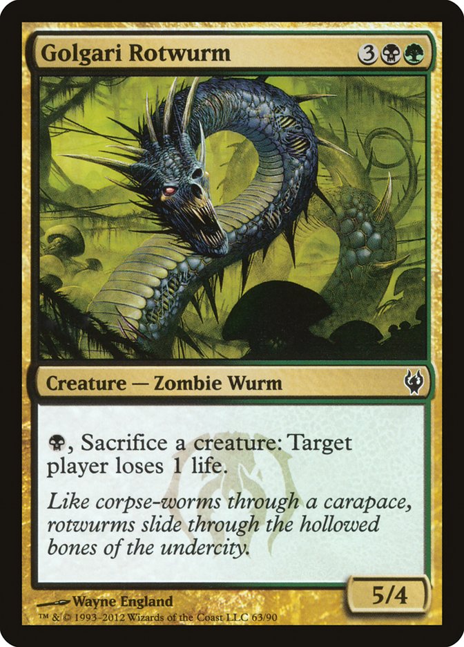 Golgari Rotwurm [Duel Decks: Izzet vs. Golgari] | Gear Gaming Bentonville