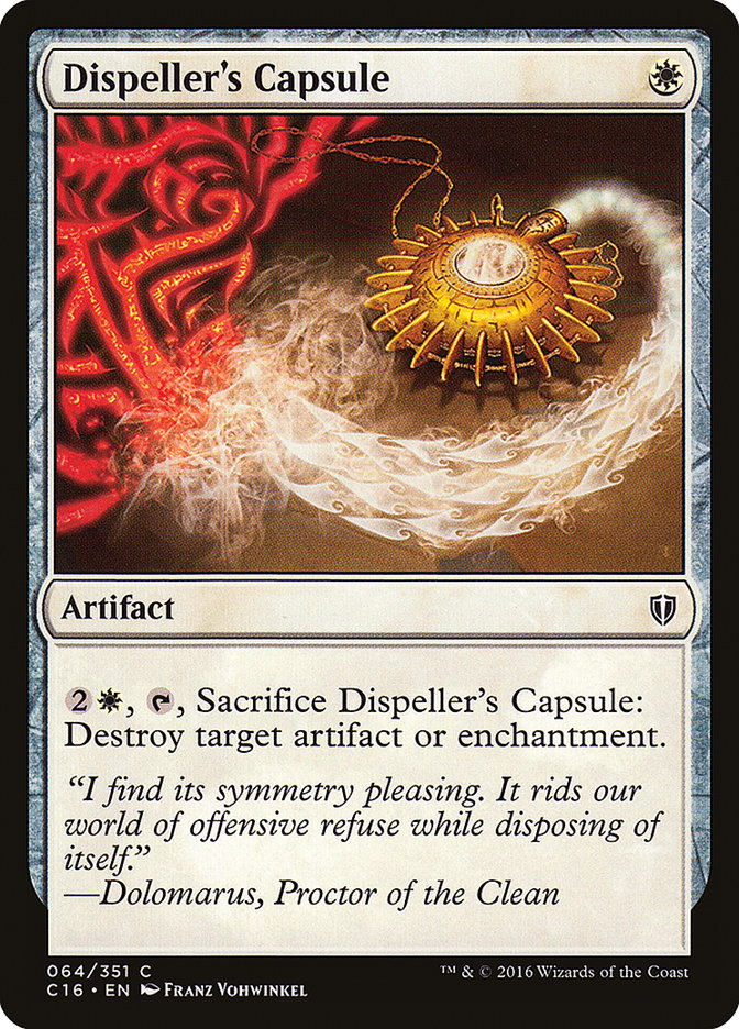 Dispeller's Capsule [Commander 2016] | Gear Gaming Bentonville