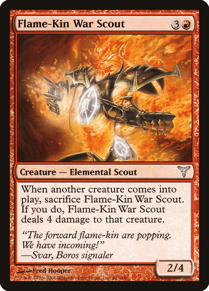 Flame-Kin War Scout [Dissension] | Gear Gaming Bentonville