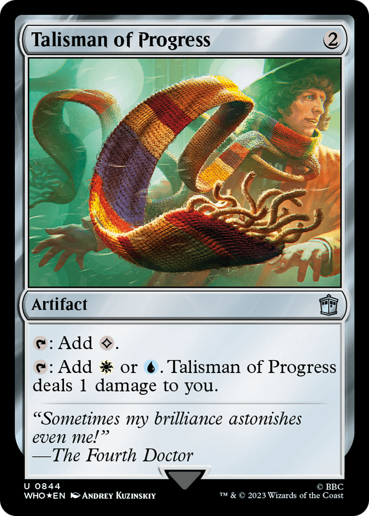 Talisman of Progress (Surge Foil) [Doctor Who] | Gear Gaming Bentonville