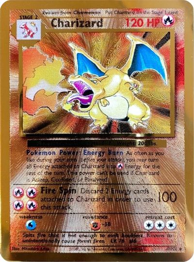 Charizard (4/102) (Celebrations Metal Card) [Celebrations: 25th Anniversary] | Gear Gaming Bentonville