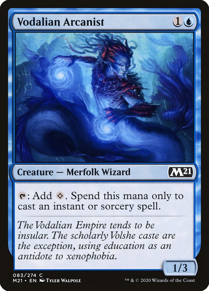 Vodalian Arcanist [Core Set 2021] | Gear Gaming Bentonville
