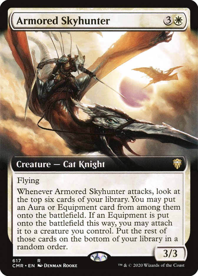 Armored Skyhunter (Extended Art) [Commander Legends] | Gear Gaming Bentonville