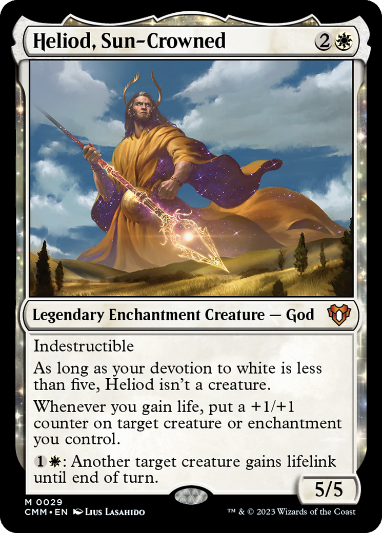 Heliod, Sun-Crowned [Commander Masters] | Gear Gaming Bentonville