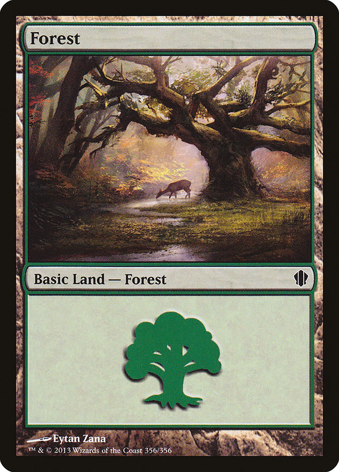 Forest (356) [Commander 2013] | Gear Gaming Bentonville